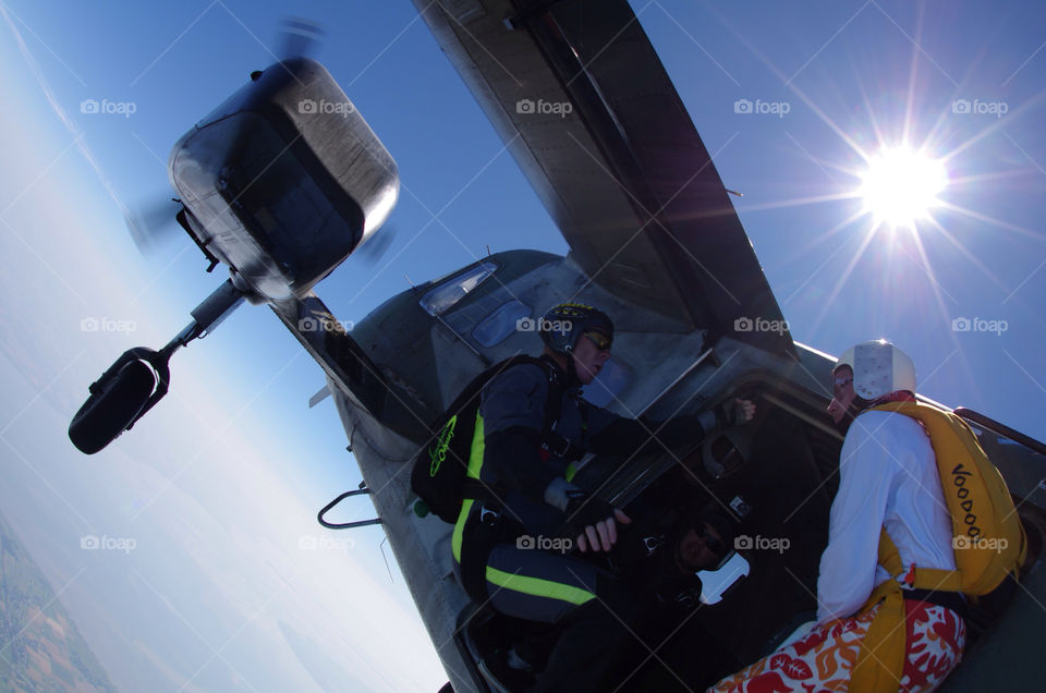 exit plane skydive freefly by seeker