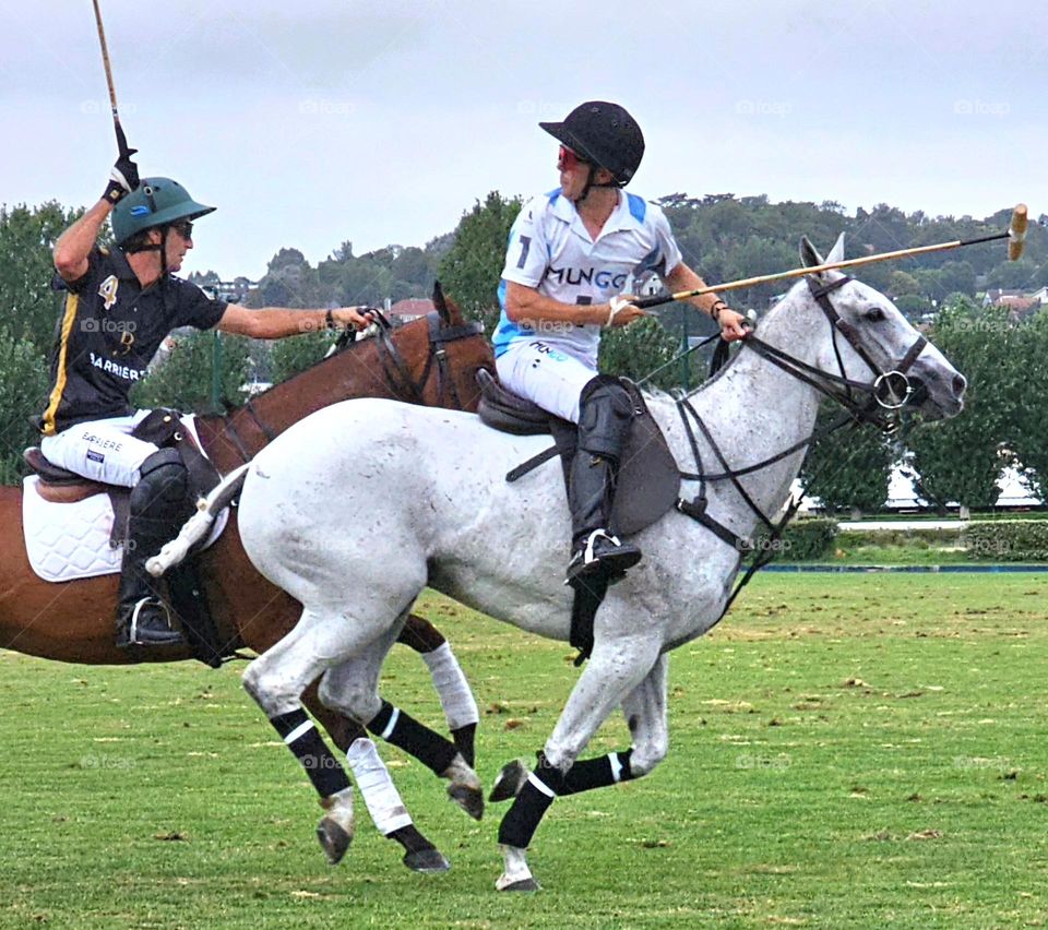 match de polo à Deauville