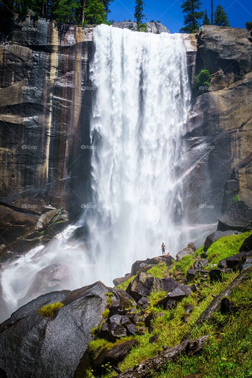 Waterfall Yosemite National Park