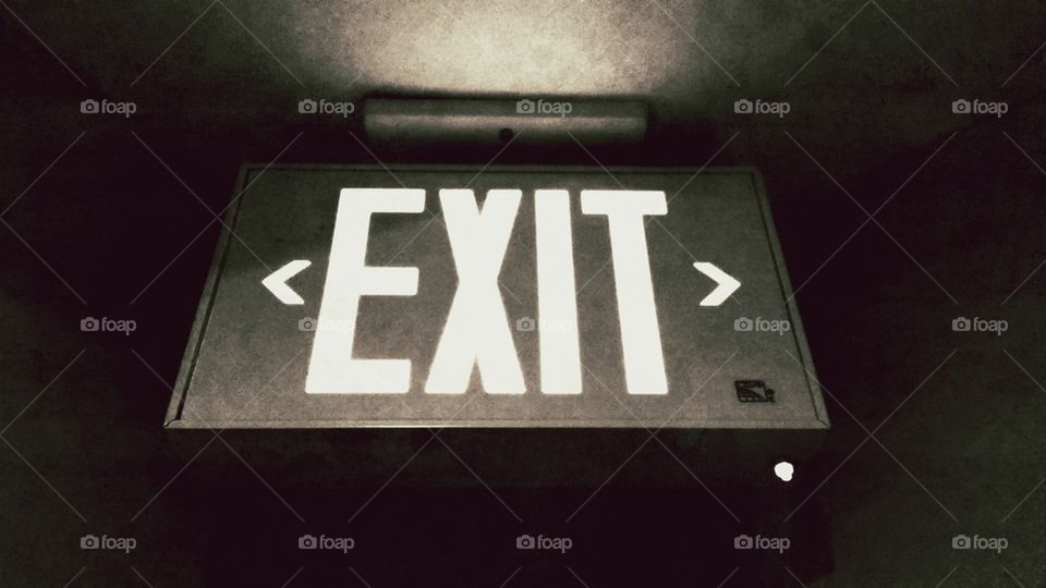 Exit Sign