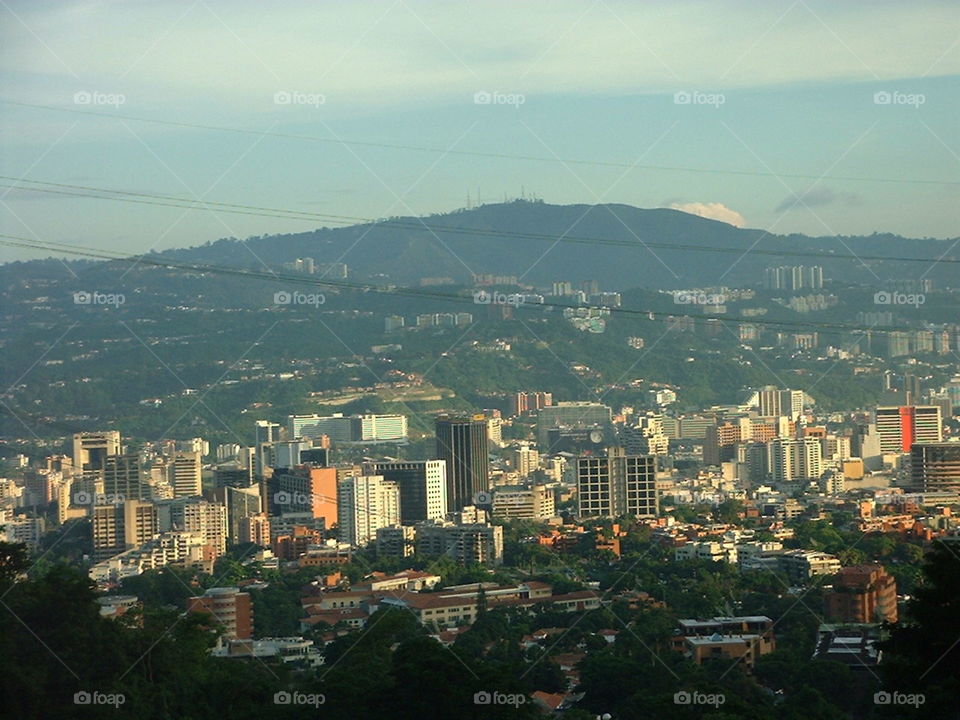Caracas city view