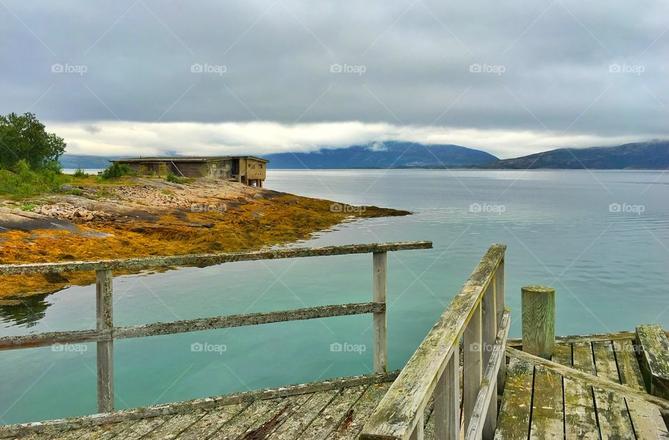 Old military harbour - north Norway