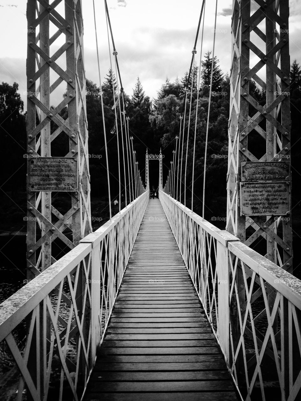 Suspension bridge 