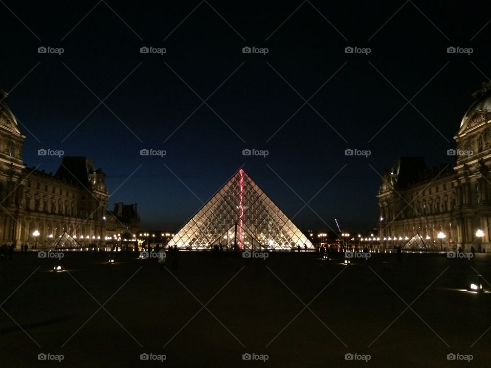 Louvre. Louvre, Paris