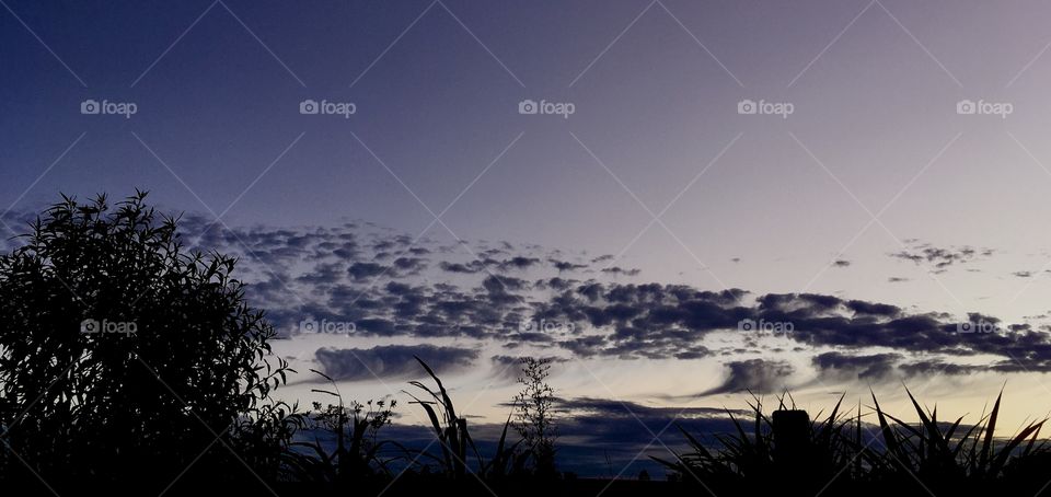 Um amanhecer muito bonito em Jundiaí, interior do Brasil. Veja que linda alvorada!