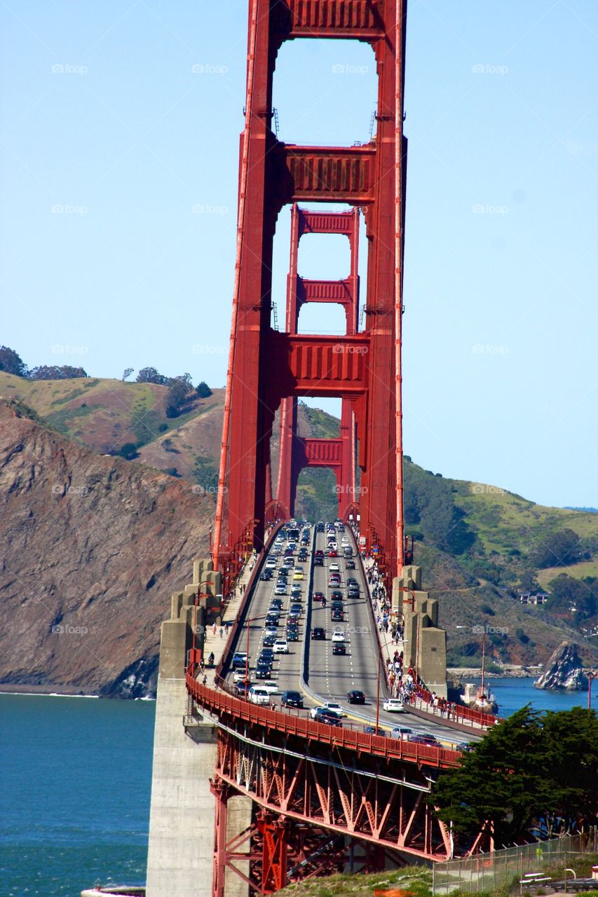 Golden Beauty . Golden Gate Bridge 