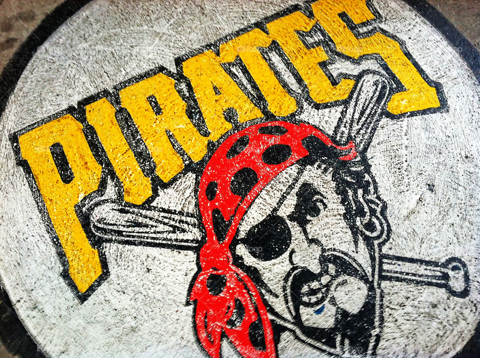  Pittsburgh Pirates street art.