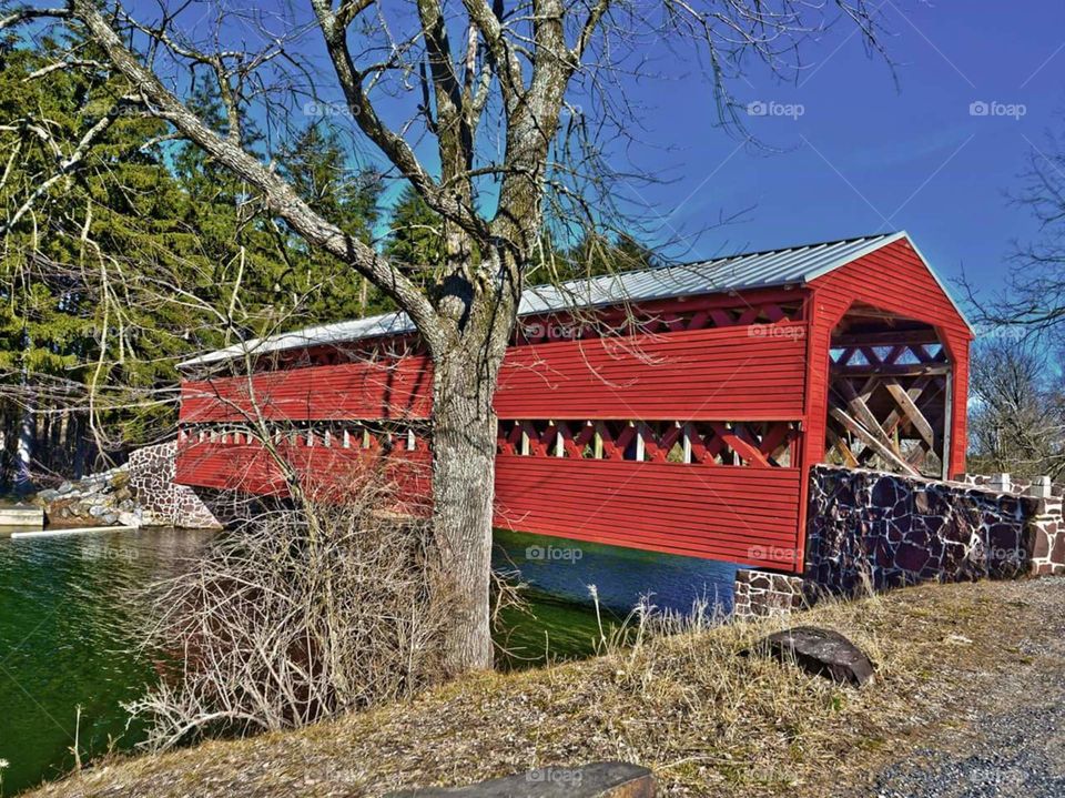 Gettysburg covered bridge