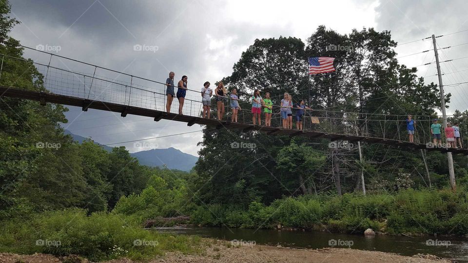 Bridge in NC Mountains