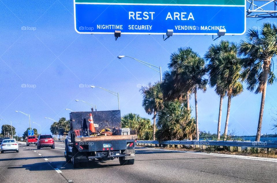 Skyway Bridge rest area