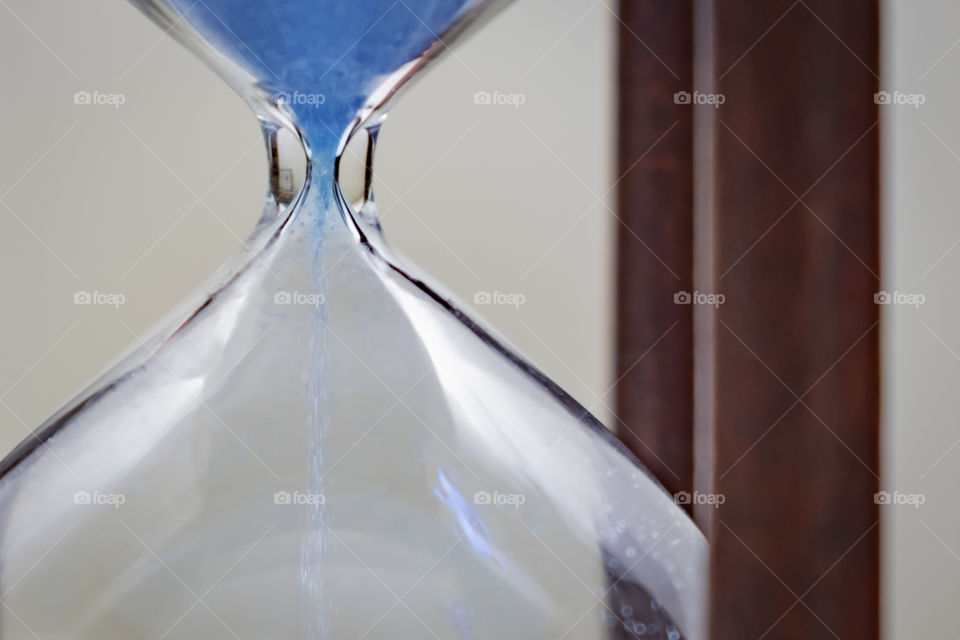 Time flies, just like the sand in the hourglass