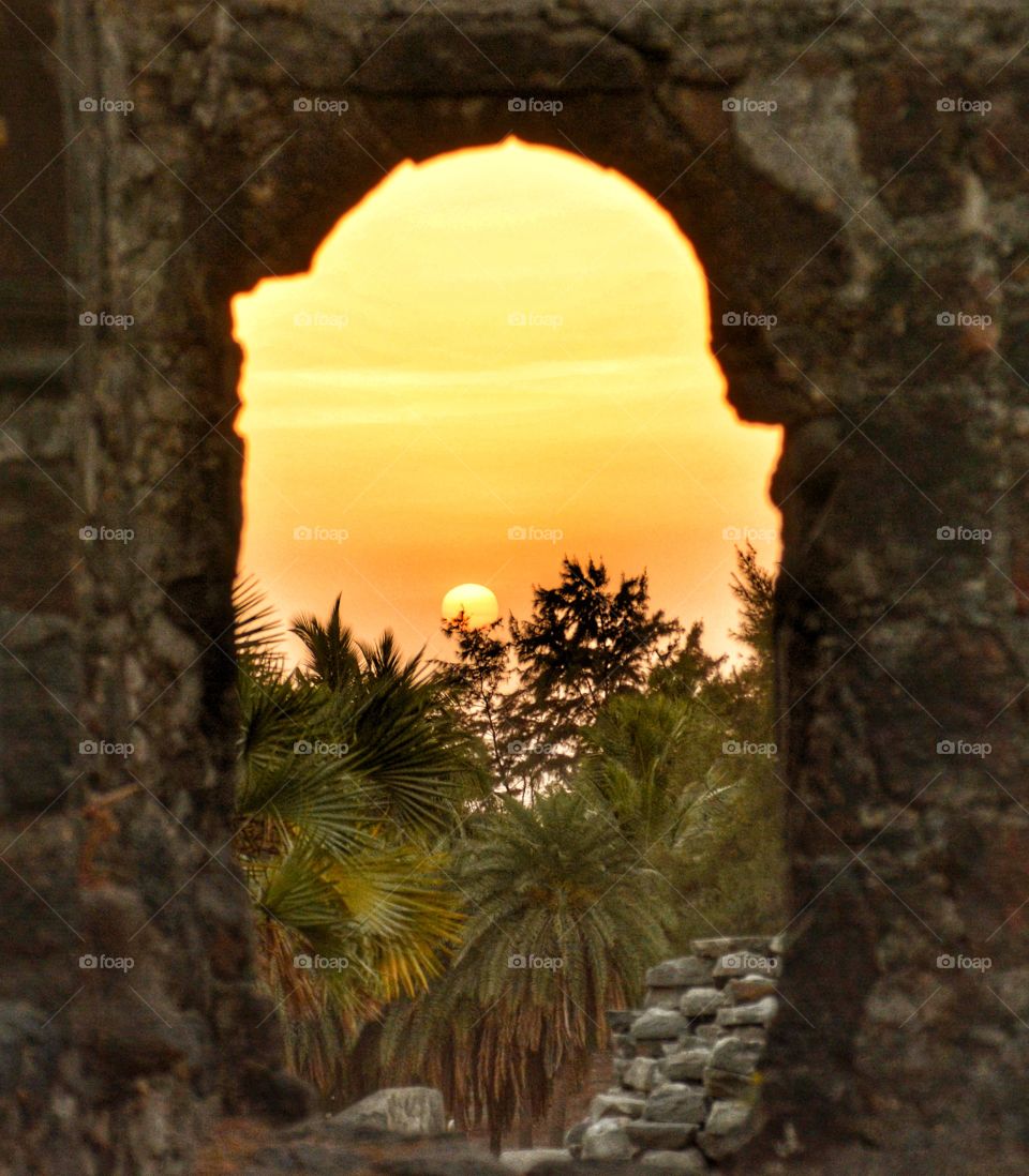 Awesome sunset view from fort