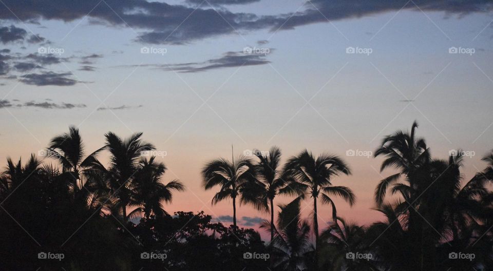 Atardecer desde la costa de Sayulita