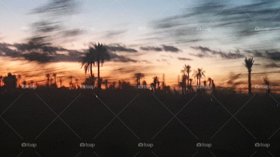 Marrakech sunset