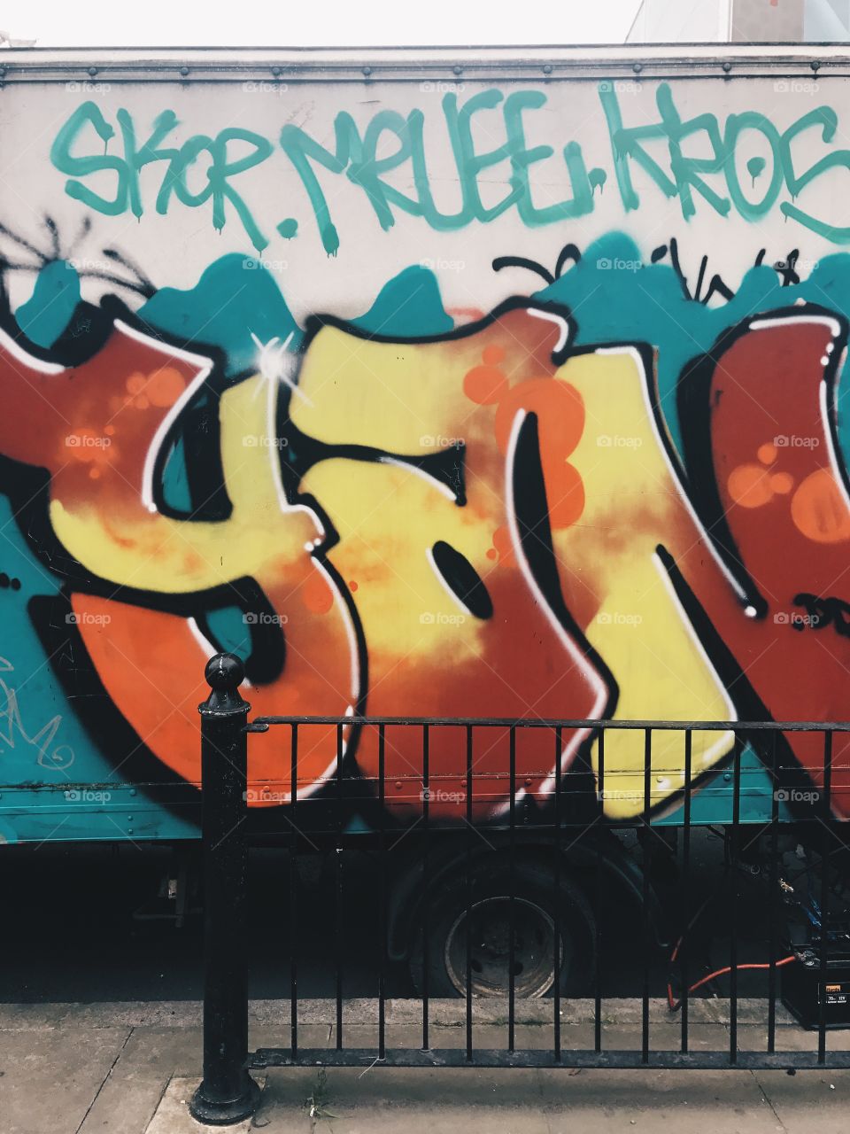 Whitechapel, Graffiti Van