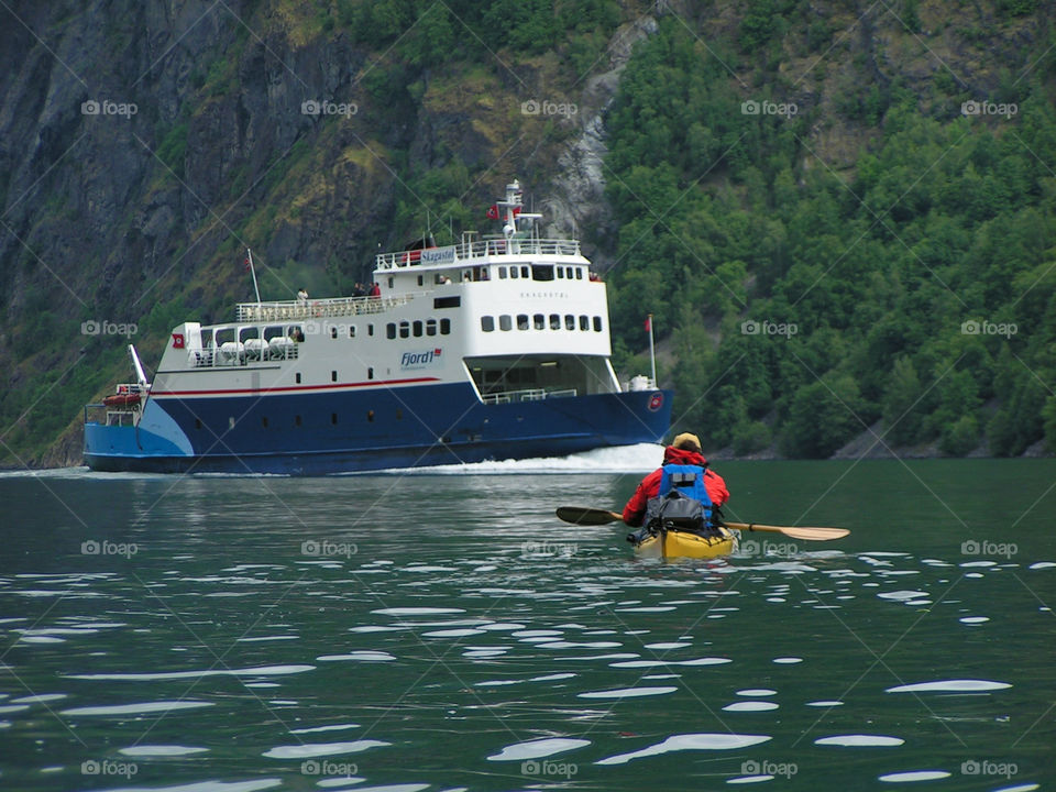 ferry kayak fjord kajak by salsa