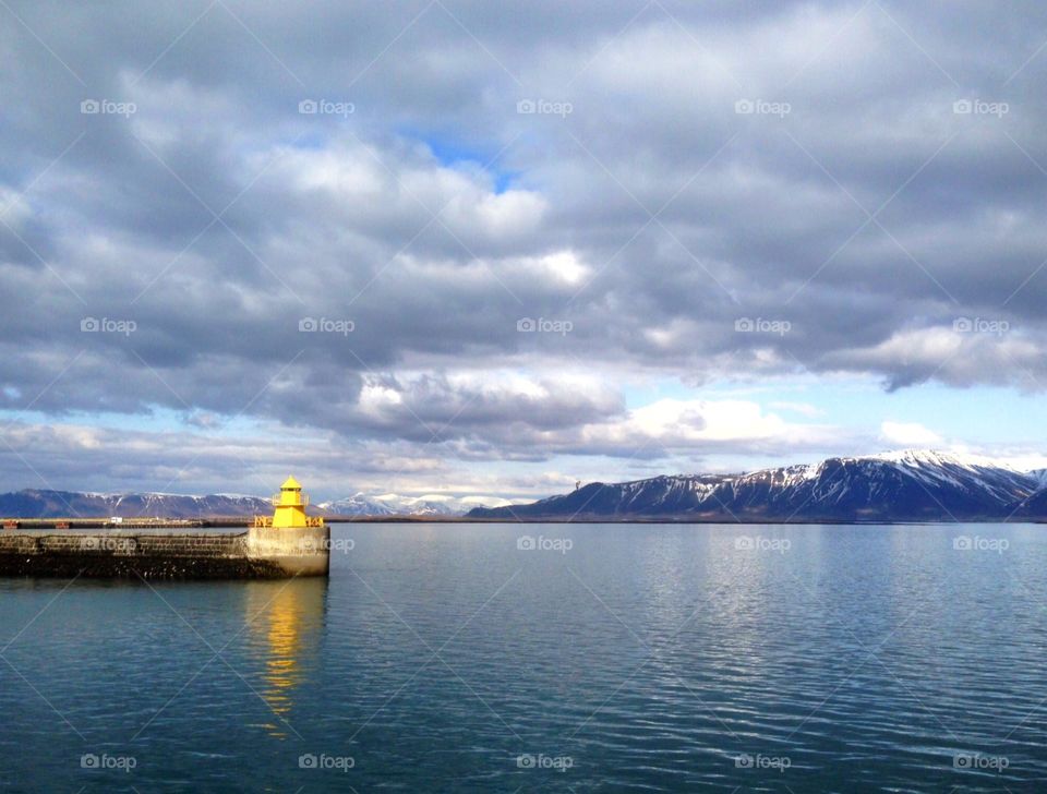 Lighthouse in Reykjavik 