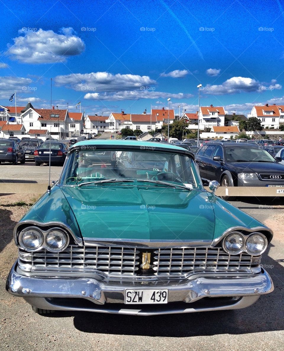 shiny sky sweden car by lemonique