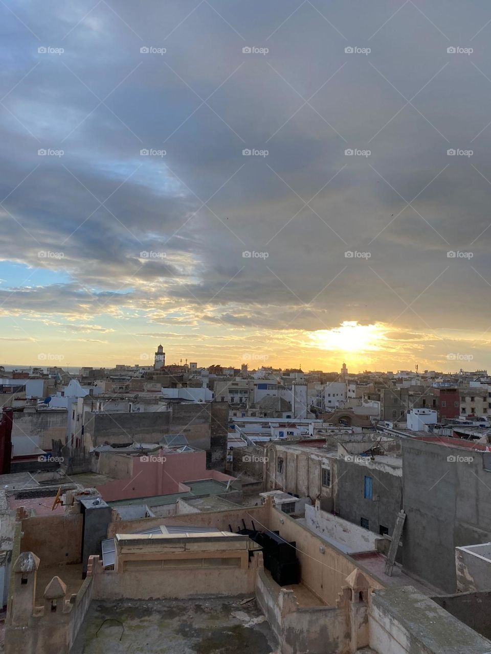 Essaouira city from the window.