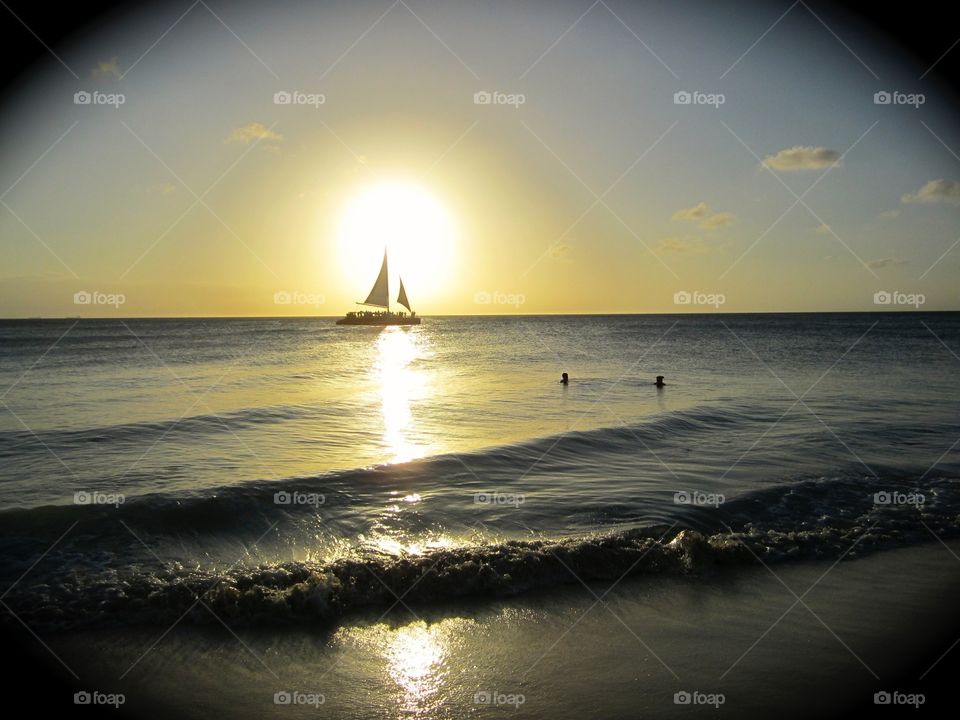 Aruba sailing