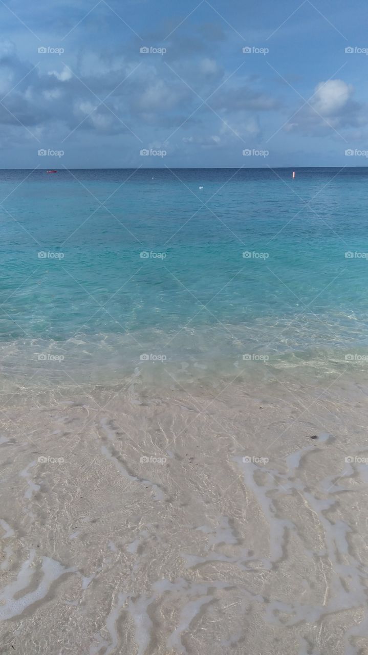 #beach #Blue #Curacao #water