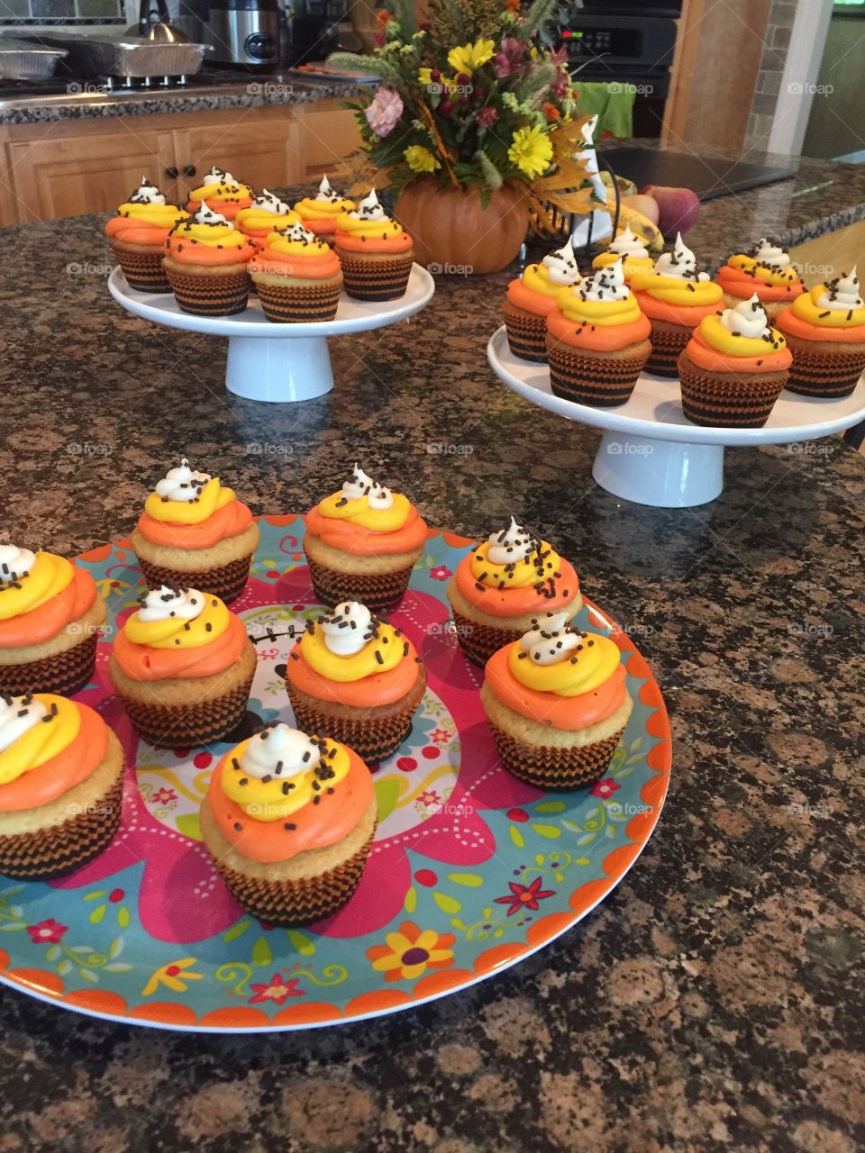 Halloween Cupcake Spread