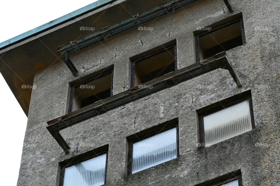 Open and Closed Windows - Breganzona (Lugano), Canton Ticino, Switzerland.