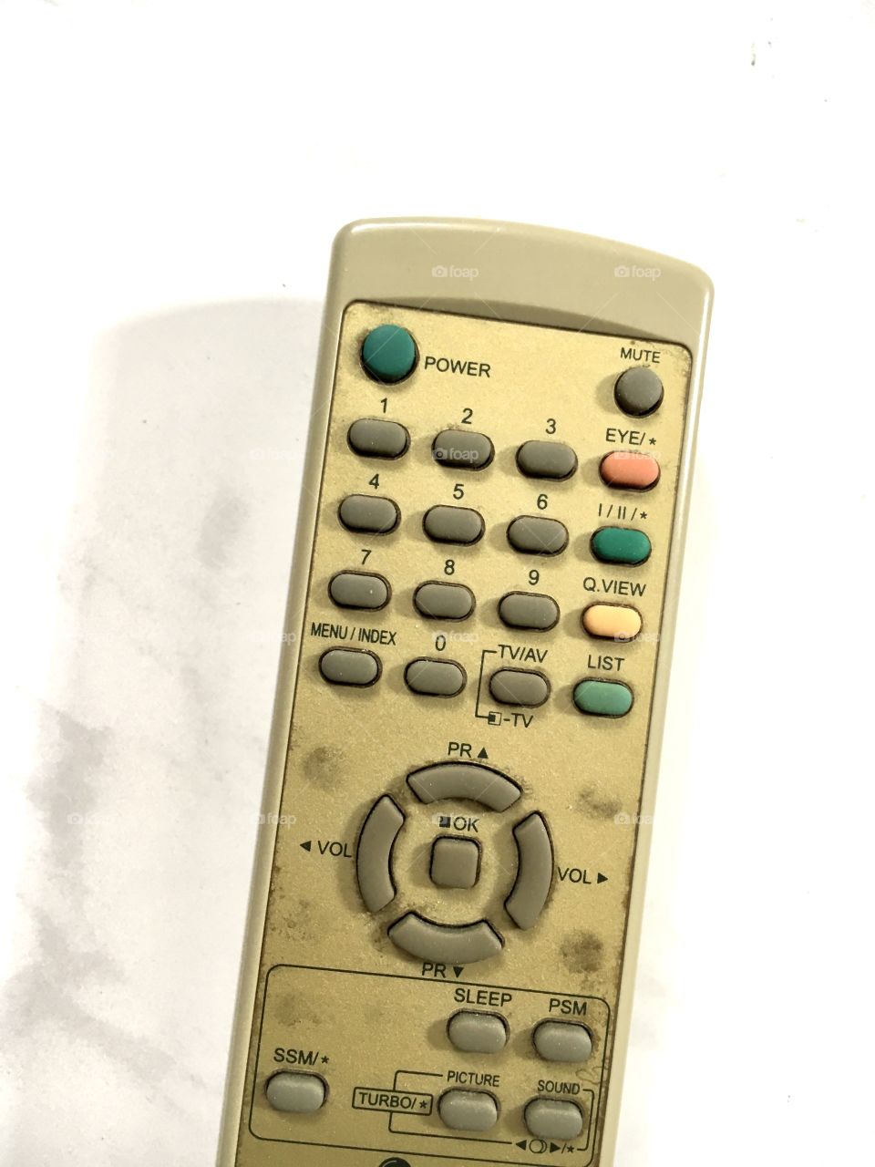 The old remote