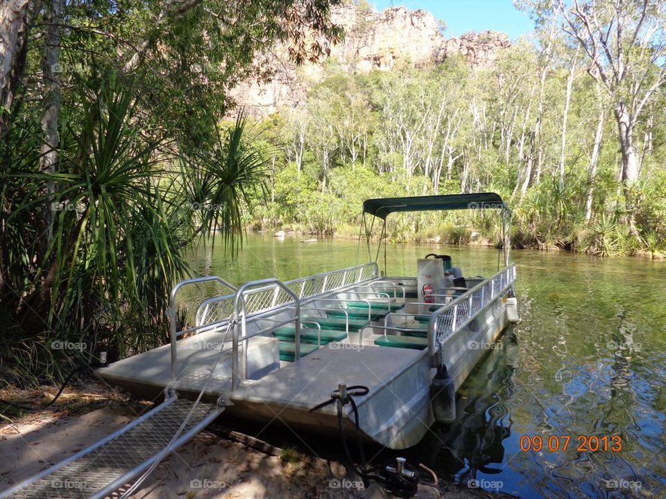 Ferry to twin falls kakadu