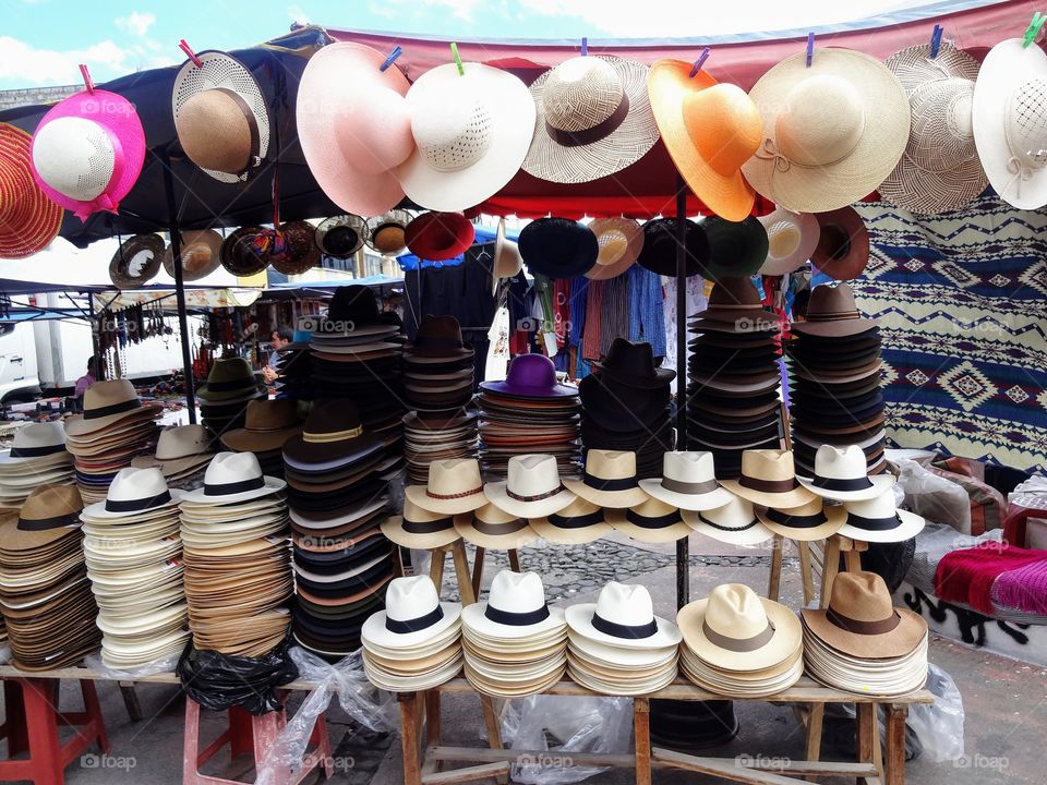 Market in Ecuador 