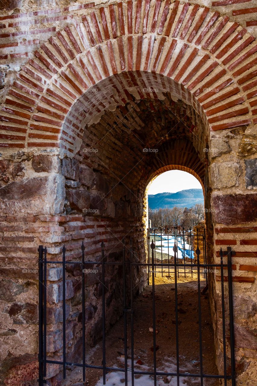 Trajan's Gate (Trayanovi Vrata) fortress , Bulgaria 
