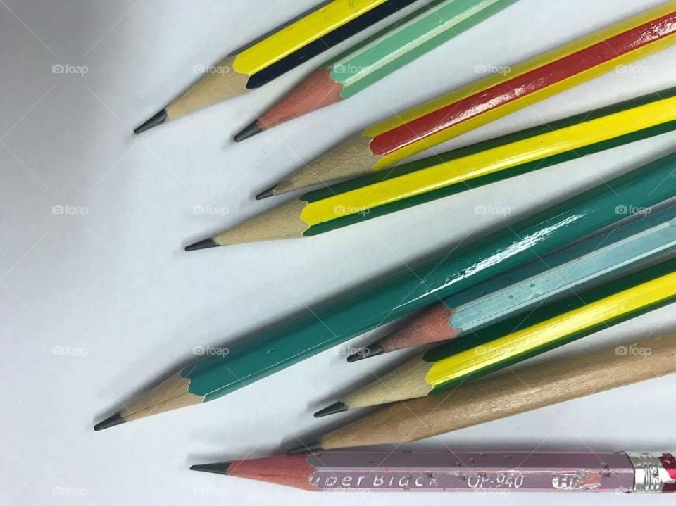 Mix color pencil 