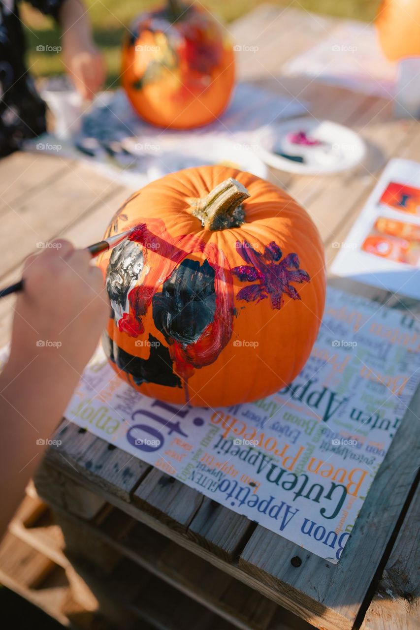 Halloween pumpkins 