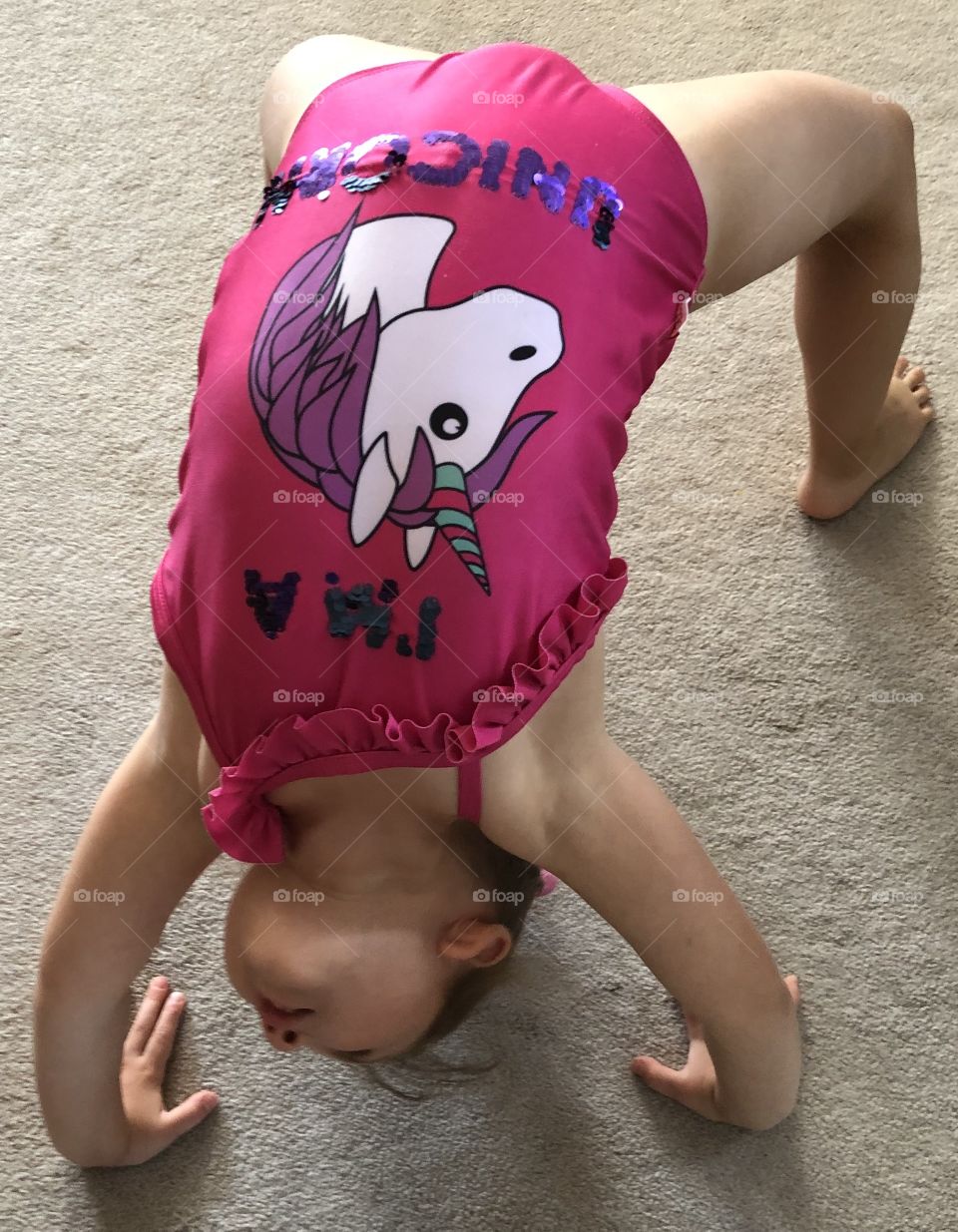 Doing A Gymnastics Back Bend