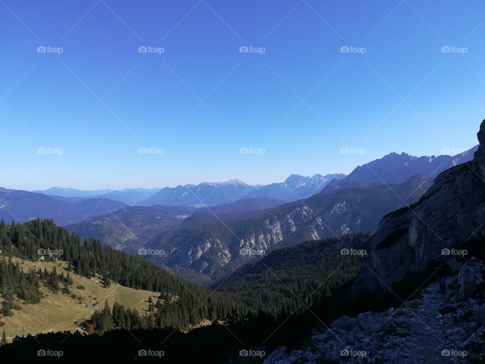 Wanderung Alpspitze in Bayern
