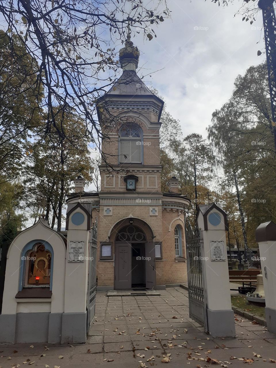 Православная церковь Нерукотворного Образа Спаса. Рига. Торнякалнс