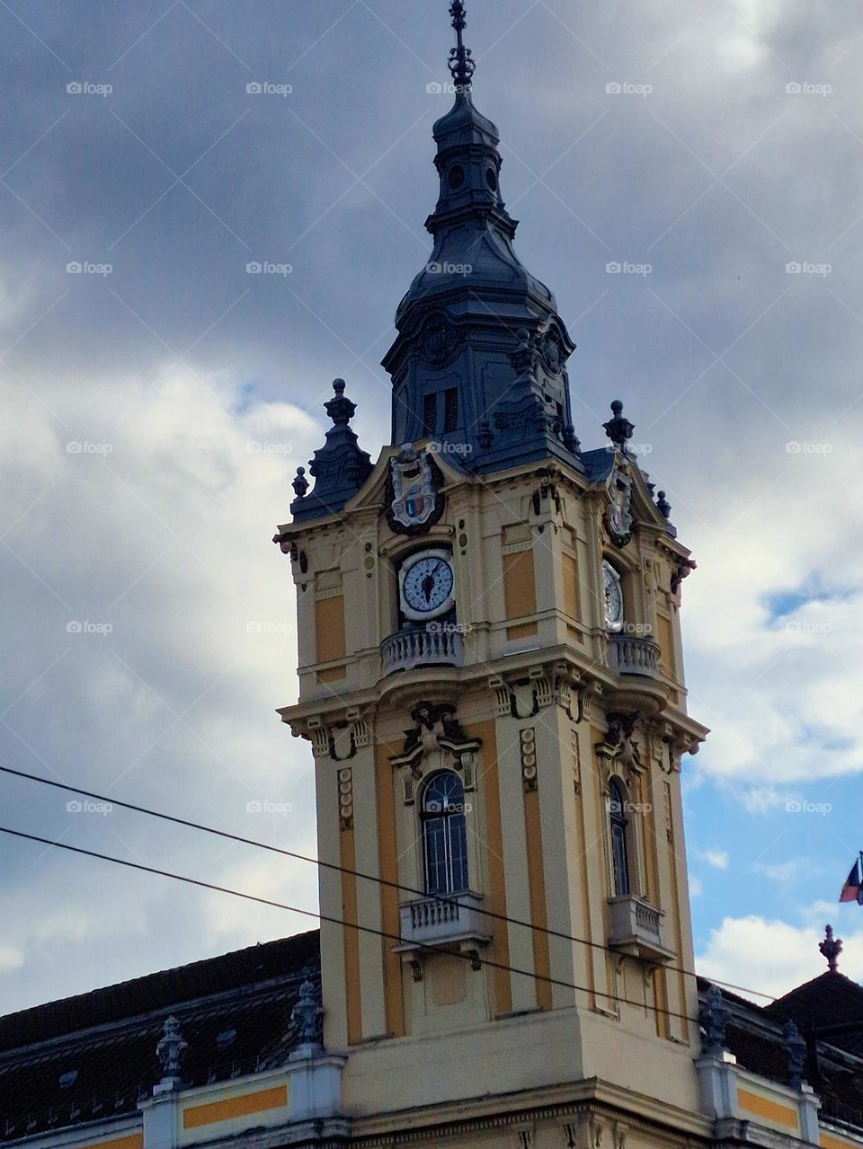 clock tower from Cluj