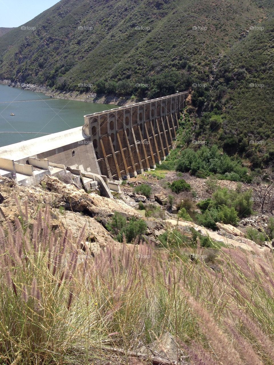 Dam at Lake Hodges