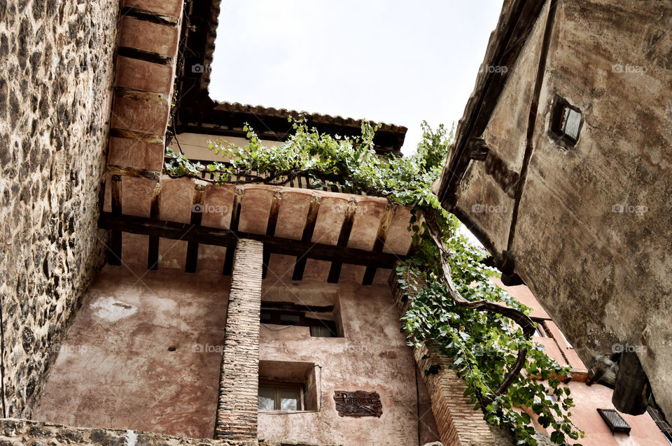 Calle Santiago. Calle Santiago (Albarracin - Spain)