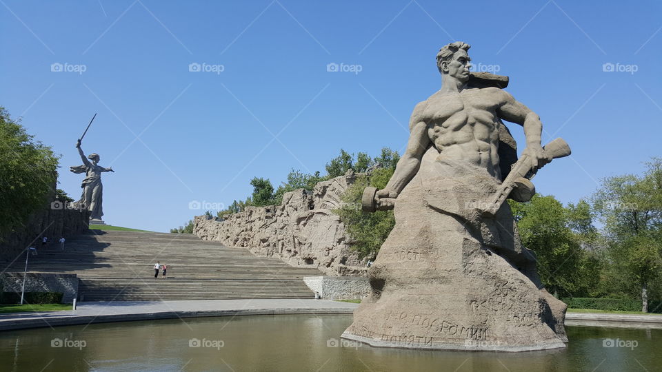 War memorial in Volgograd 