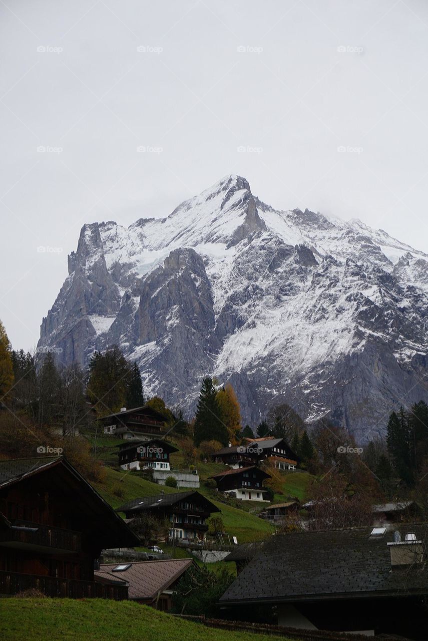 Mountain#town#houses