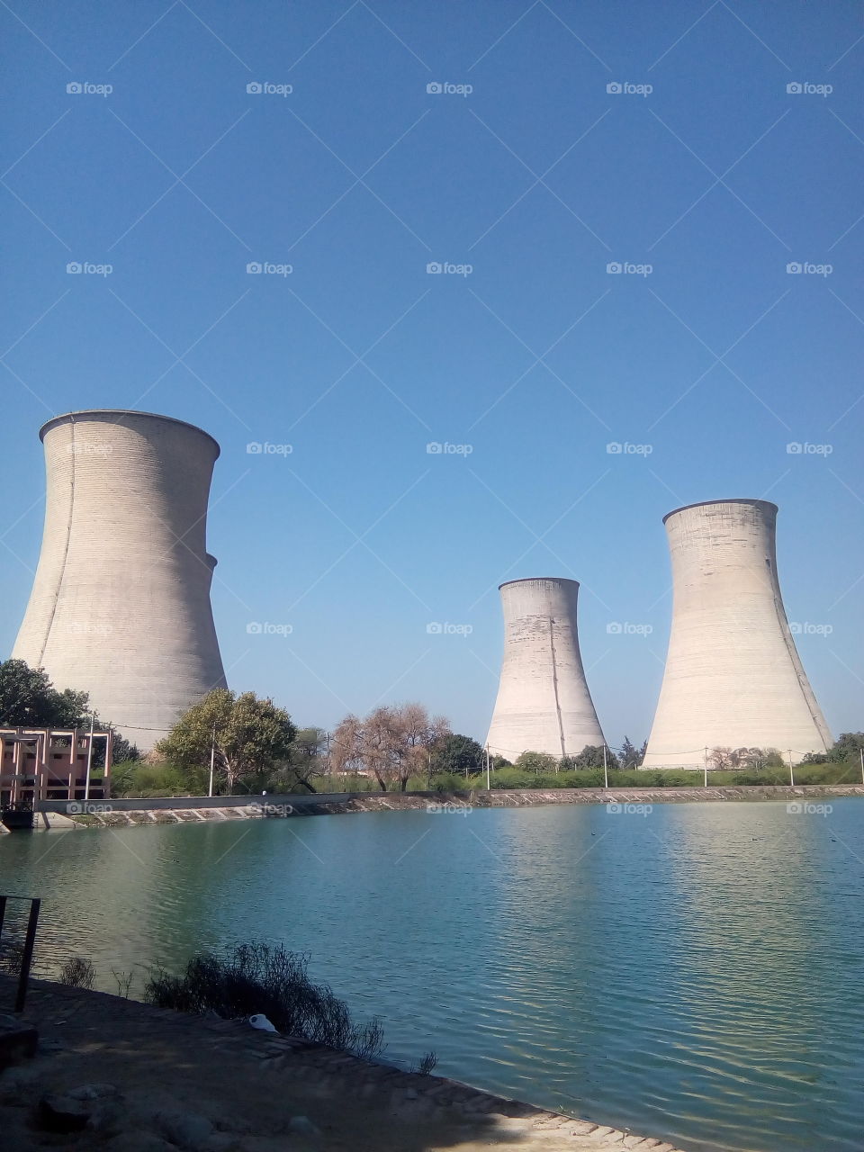 SHRI GURU NANAK DEV THERMAL PLANT AND LAKES OF CITY BATHINDA.