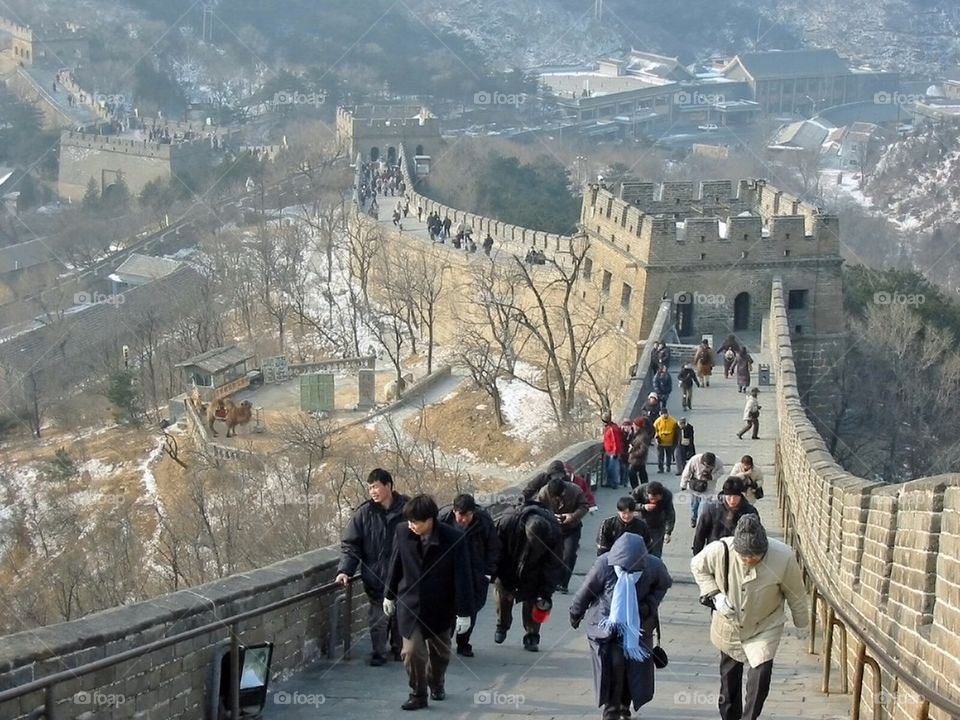 The Crowds of The Great Wall