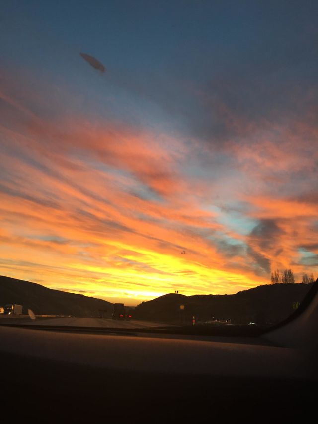 Country Freeway Sunrise