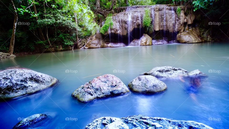 Erawan waterfall