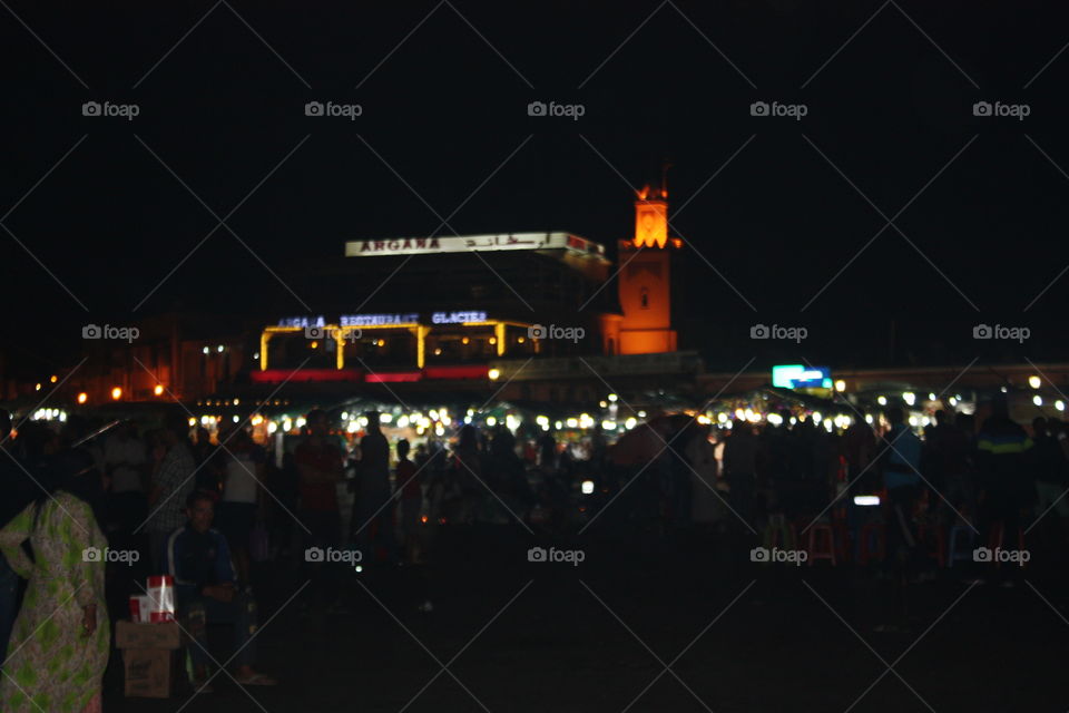 People, Festival, Light, Evening, City
