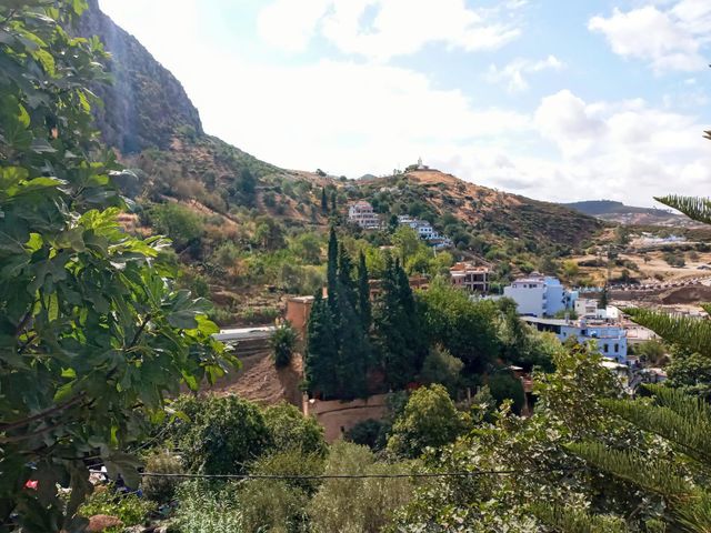 Population in Chefchaouen city of morocco