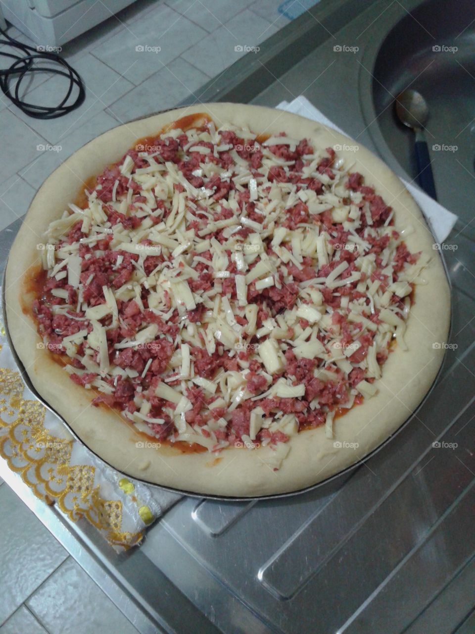 pizza. home made