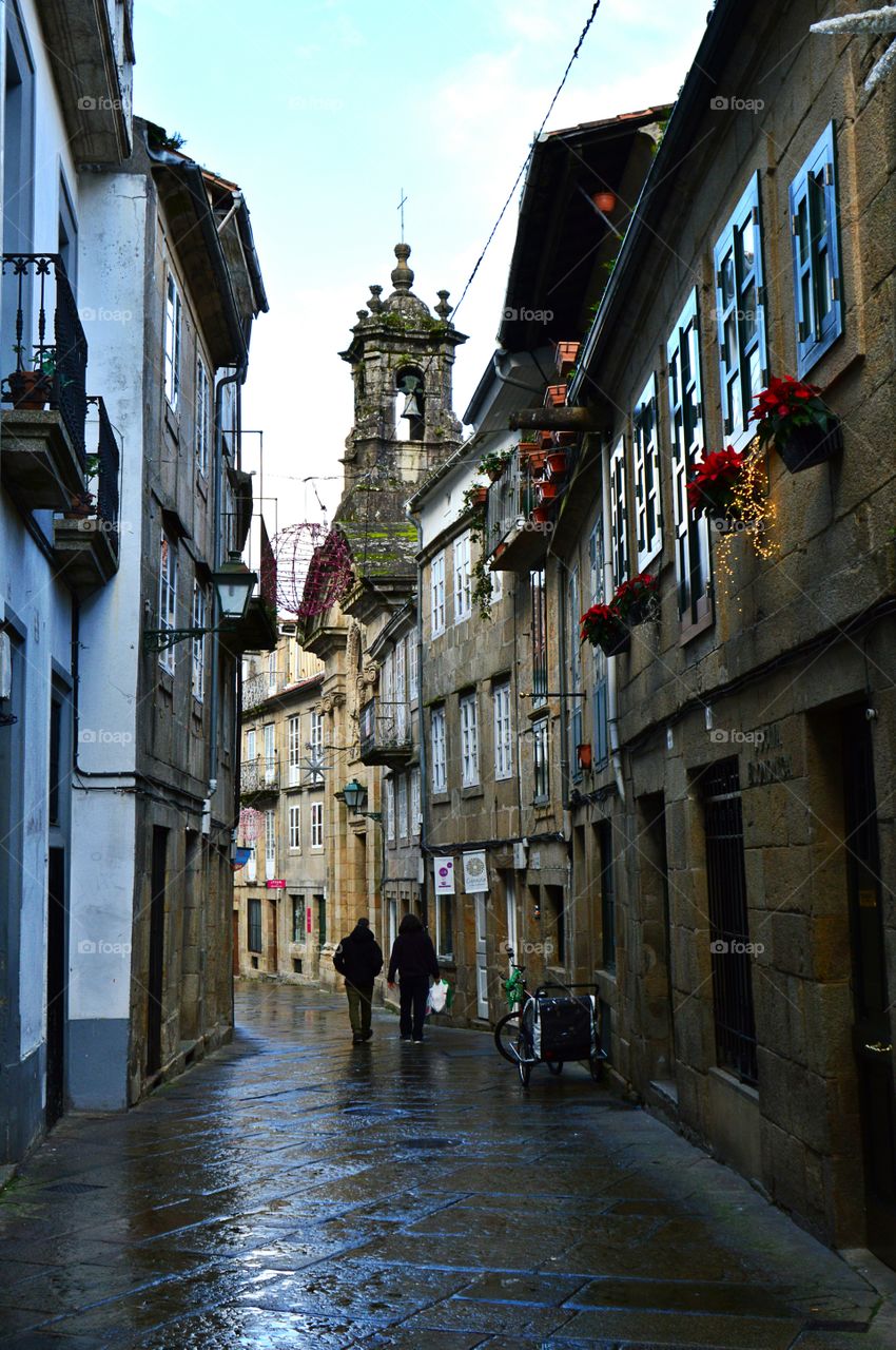 Rúa Travesa, Santiago de Compostela.