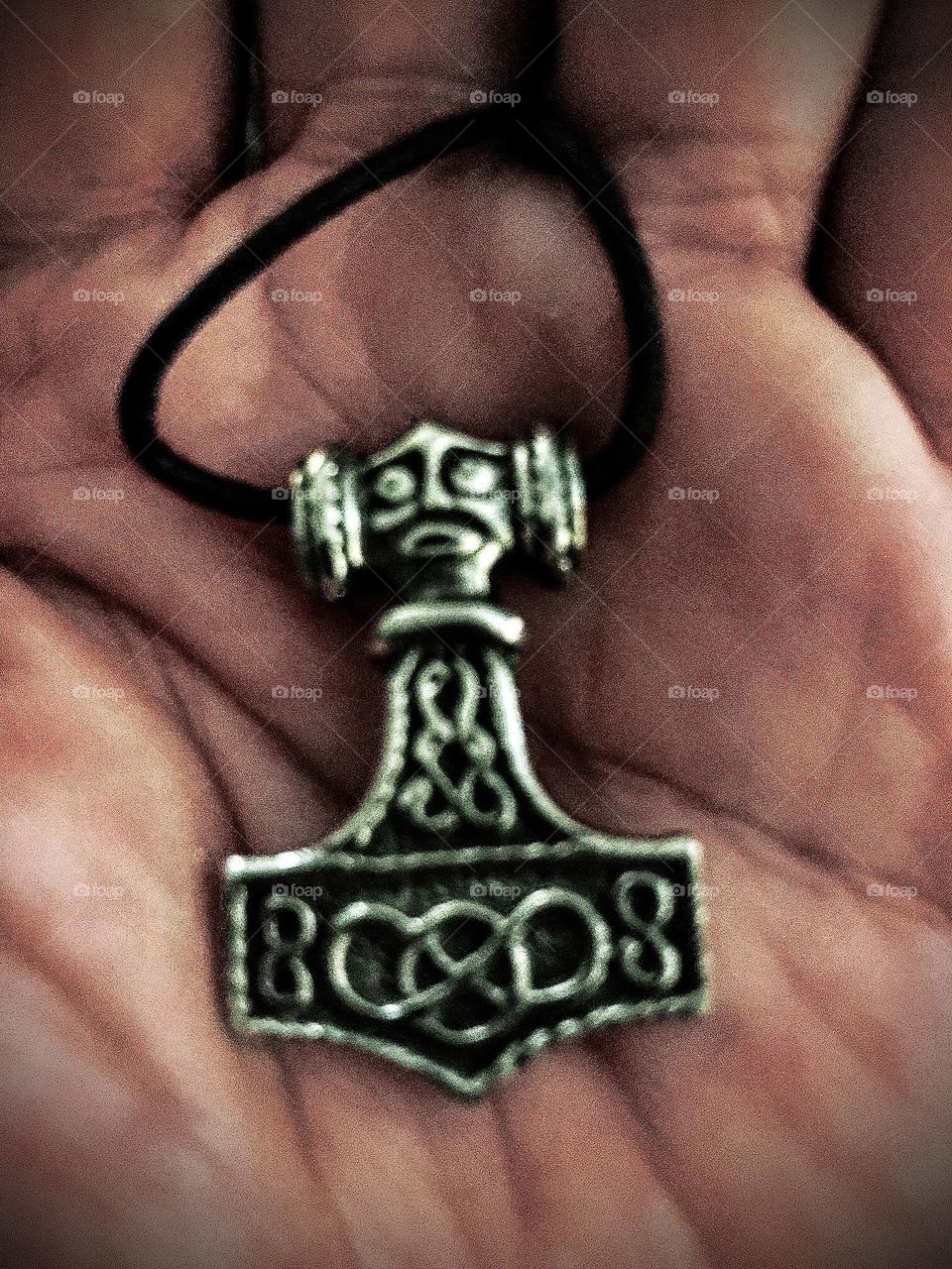 Thor Mjolnir pendant. A magnificent and enchanting masterpiece it is.